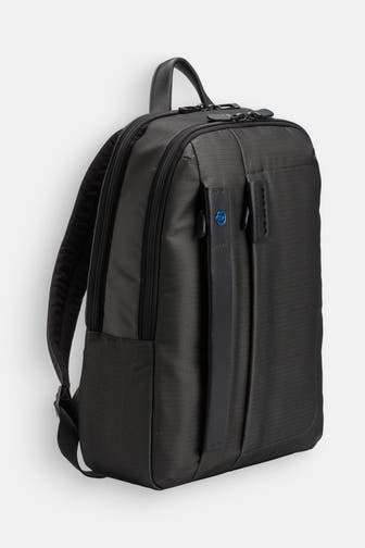 PIQUADRO Rucksack dunkelgrau