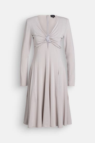 EMPORIO ARMANI - Kleid hellgrau