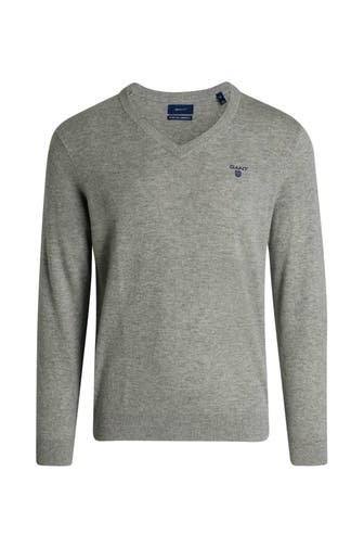 GANT Wollpullover steingrau