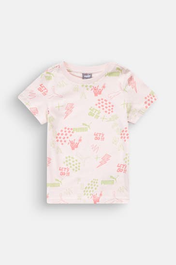 PUMA T-Shirt gemustert