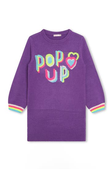 BILLIEBLUSH Strickkleid pflaume