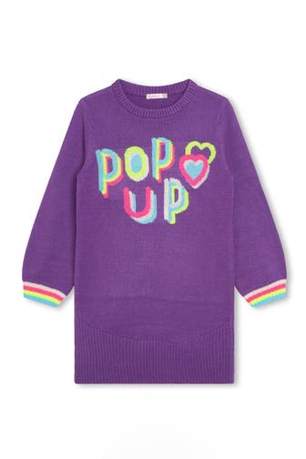 BILLIEBLUSH Strickkleid pflaume