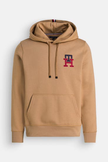 TOMMY HILFIGER - Hoodie hellbraun