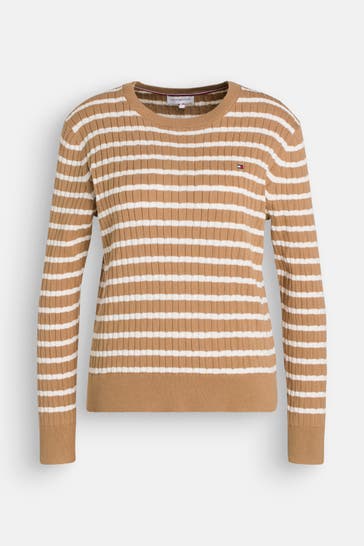 TOMMY HILFIGER Strickpullover gestreift