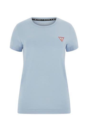 GUESS T-Shirt hellblau