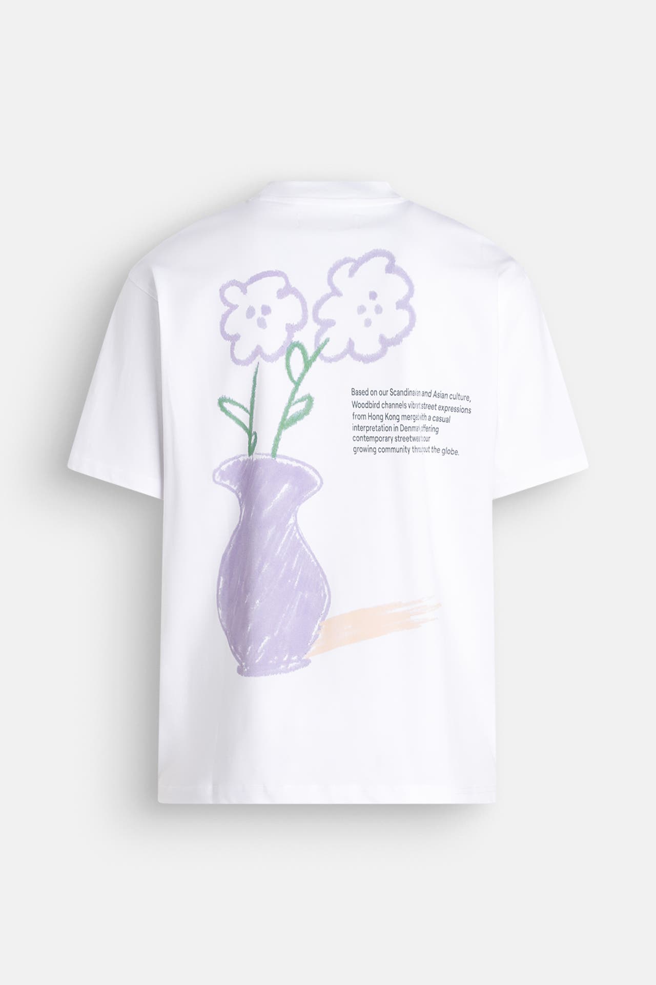 WOODBIRD T-Shirt 'Baine Cray' weiß, Bild 1