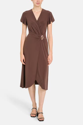 JOSEPH RIBKOFF Kleid braun