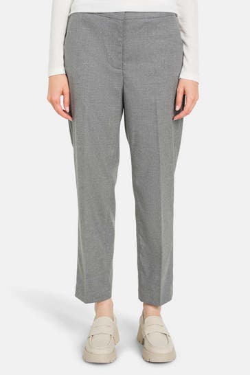 TOMMY HILFIGER Stoffhose grau slim straight