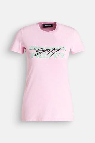 DSQUARED2 T-Shirt rosa
