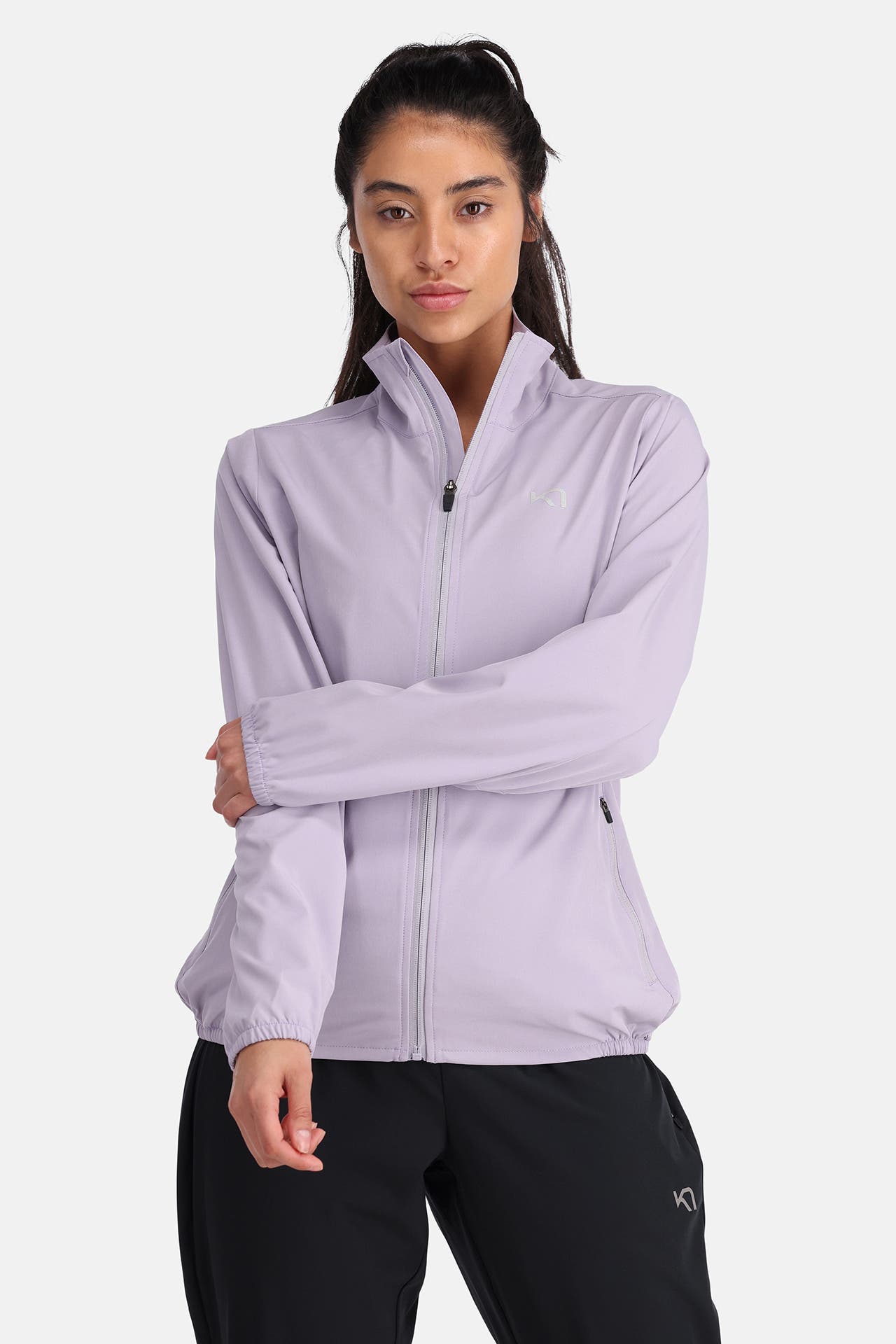 KARI TRAA Trainingsjacke lavendel, Bild 1