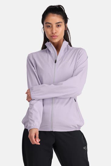 KARI TRAA Trainingsjacke lavendel