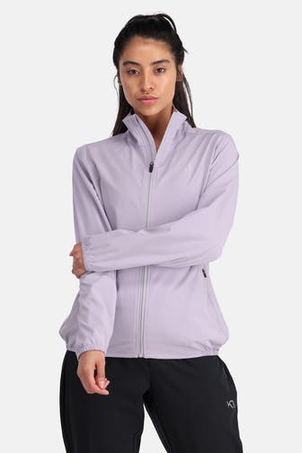 KARI TRAA Trainingsjacke lavendel