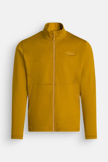 RAB Fleecejacke 'Geon' ocker