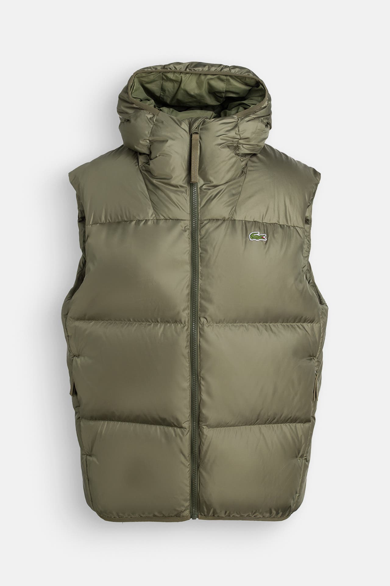 LACOSTE Daunenweste oliv, Bild 1
