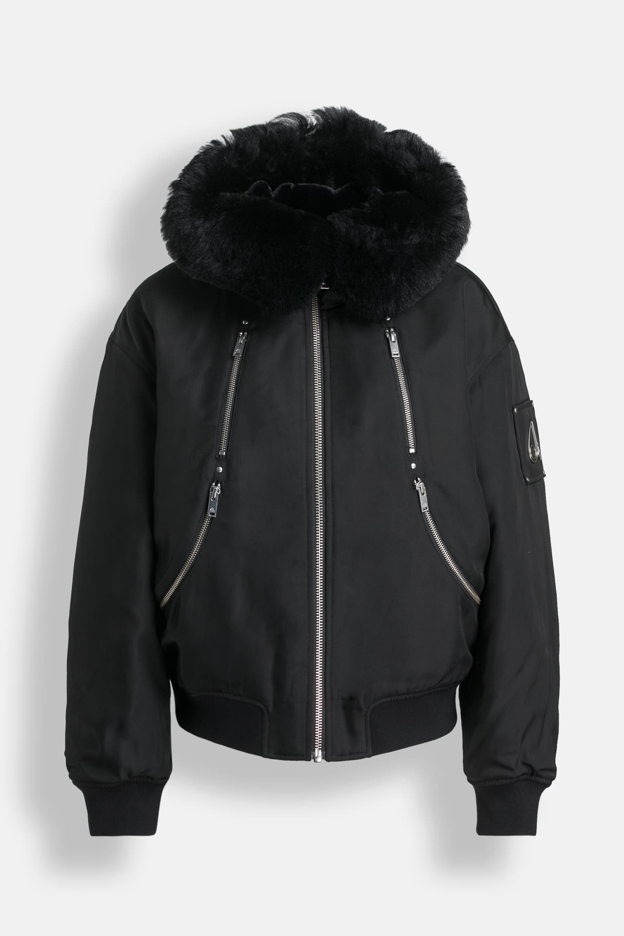 MOOSE KNUCKLES Bomberjacke 'Decatur' schwarz, Bild 1