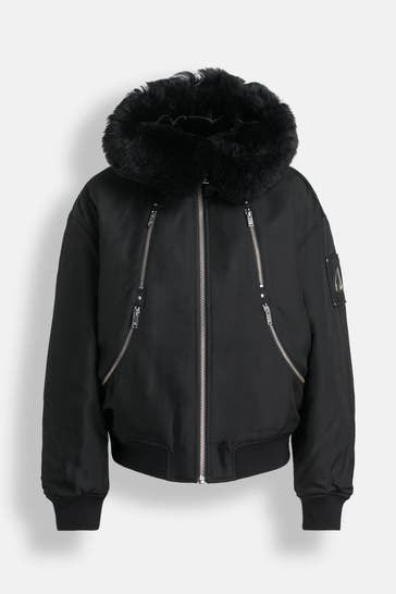 MOOSE KNUCKLES Bomberjacke 'Decatur' schwarz