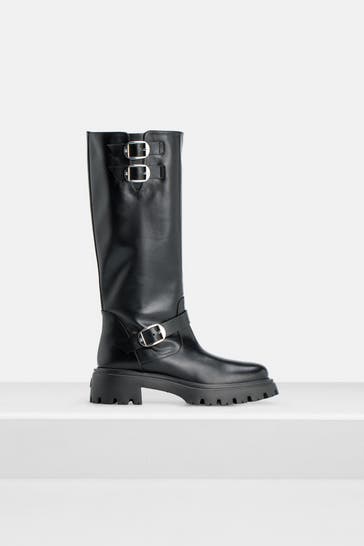 STUART WEITZMAN Biker-Boots 'Emerson' schwarz