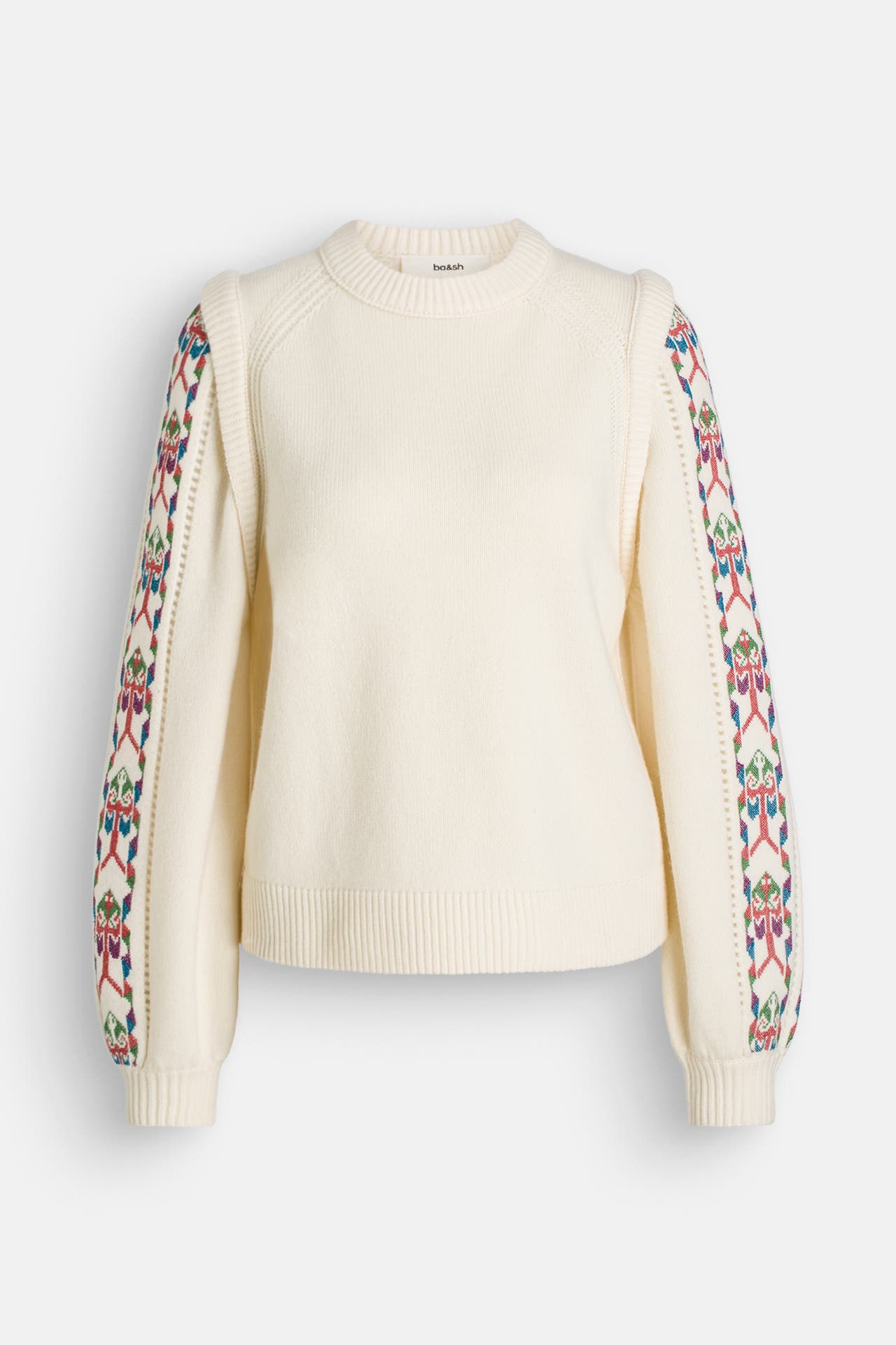 BA&SH Wollpullover beige, Bild 1
