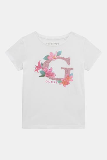GUESS T-Shirt weiß
