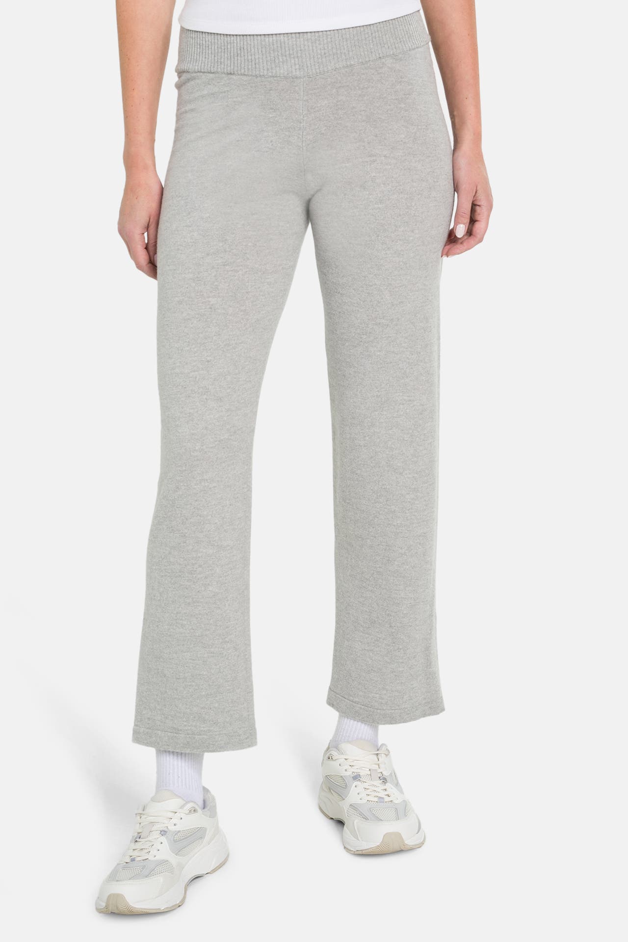 WOOLRICH Wollmix-Hose hellgrau, Bild 1