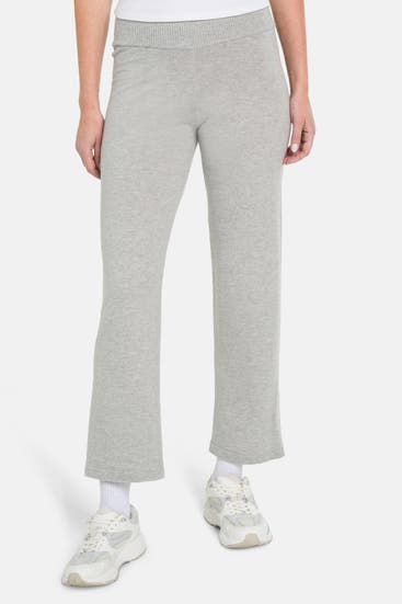 WOOLRICH - Wollmix-Hose hellgrau