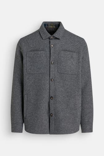 BARBOUR Overshirt 'Marlow' grau