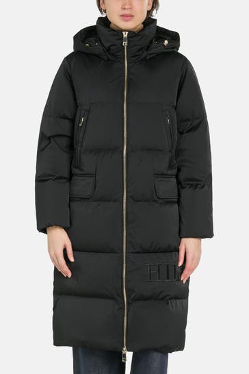 TOMMY HILFIGER Steppmantel schwarz