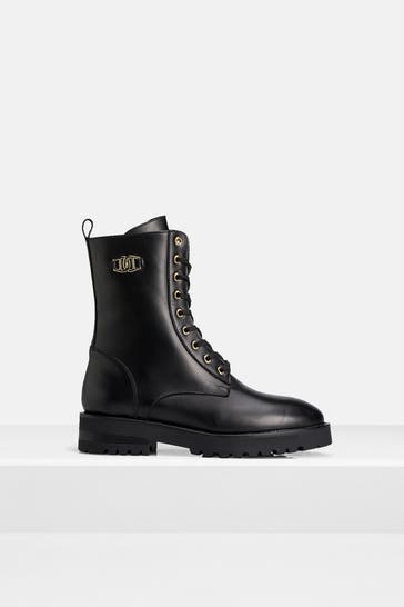 AIGNER Schnürstiefel 'Zita' schwarz