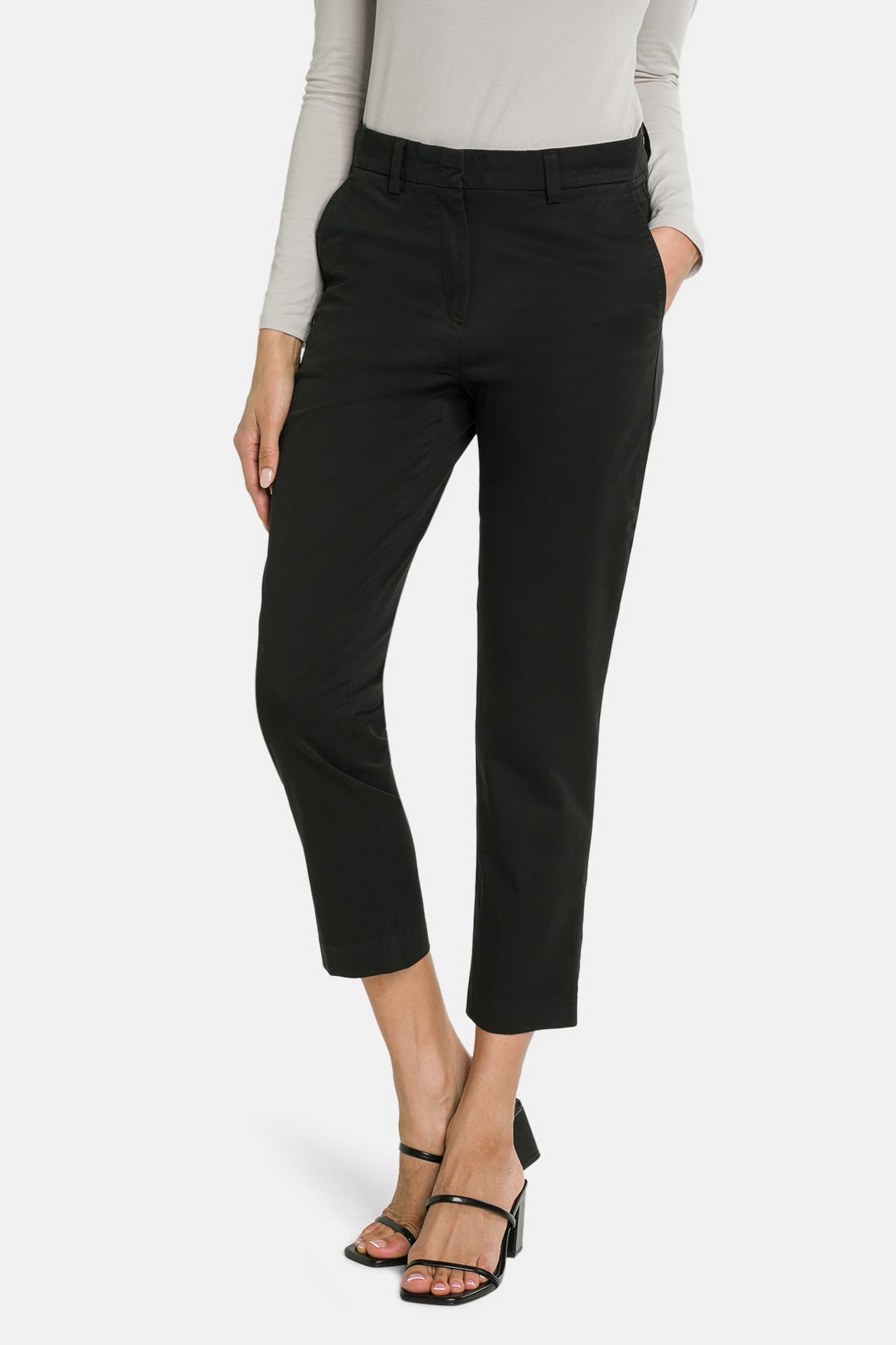 TOMMY HILFIGER Chino schwarz, Bild 1