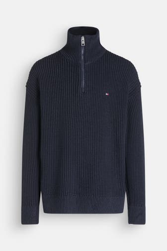 TOMMY HILFIGER Stricktroyer navy