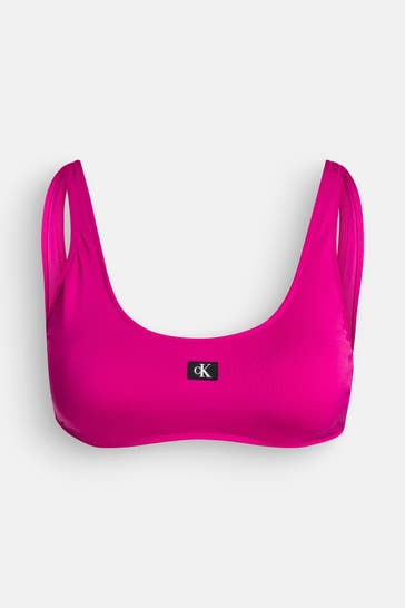 CALVIN KLEIN Bikini-Oberteil beere