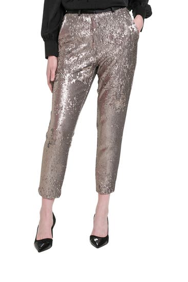 ALLSAINTS - Paillettenhose 'Modellname' farbe/gemustert