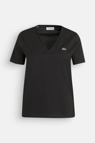 LACOSTE T-Shirt schwarz