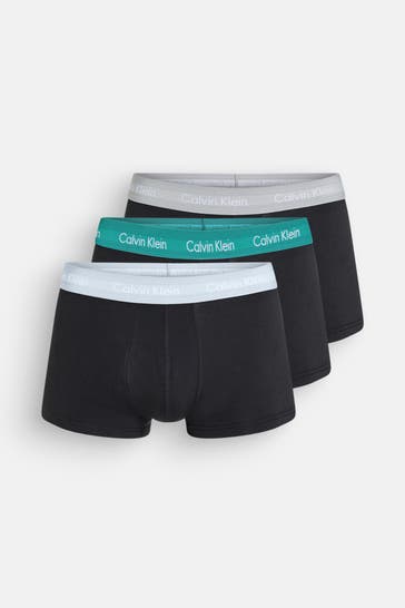 CALVIN KLEIN 3er-Pack Boxer Trunks schwarz