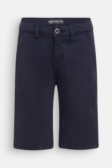 GUESS Chino-Shorts 'Sateen' navy