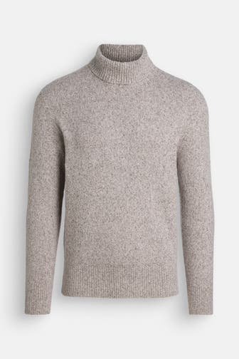 PHIL PETTER Rollkragenpullover graubraun