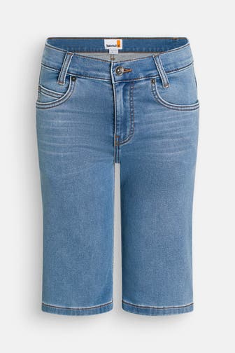 TIMBERLAND Jeansshorts mittelblau slim fit