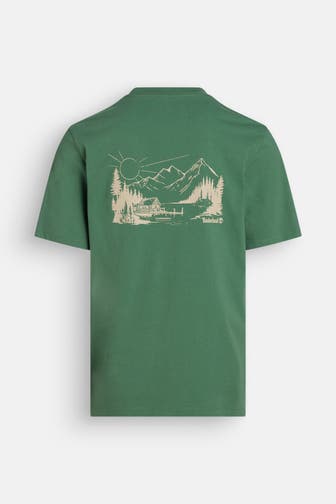 TIMBERLAND T-Shirt dunkelgrün