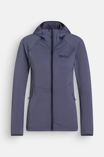 JACK WOLFSKIN Fleecejacke 'Kolbenberg' pflaume