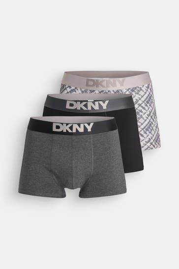 DKNY 3er-Pack Boxer Trunks 'Oswego' mehrfarbig