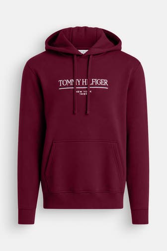 TOMMY HILFIGER Hoodie 'Herald' weinrot