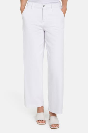 DKNY Jeans weiß straight