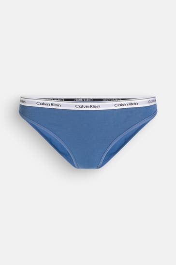CK UNDERWEAR Slip taubenblau