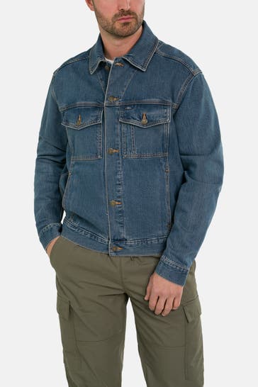TIMBERLAND Jeansjacke blau