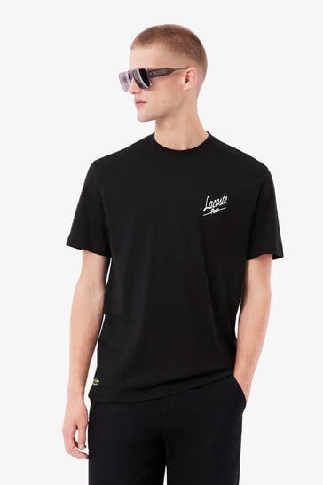 LACOSTE T-Shirt schwarz
