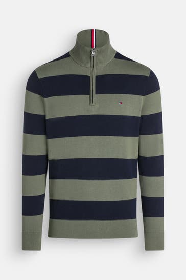 TOMMY HILFIGER Troyer gestreift