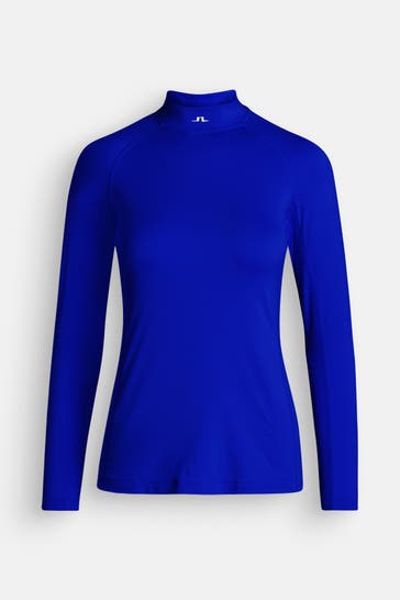 J.LINDEBERG SPORTSWEAR Longsleeve 'Asa' royalblau