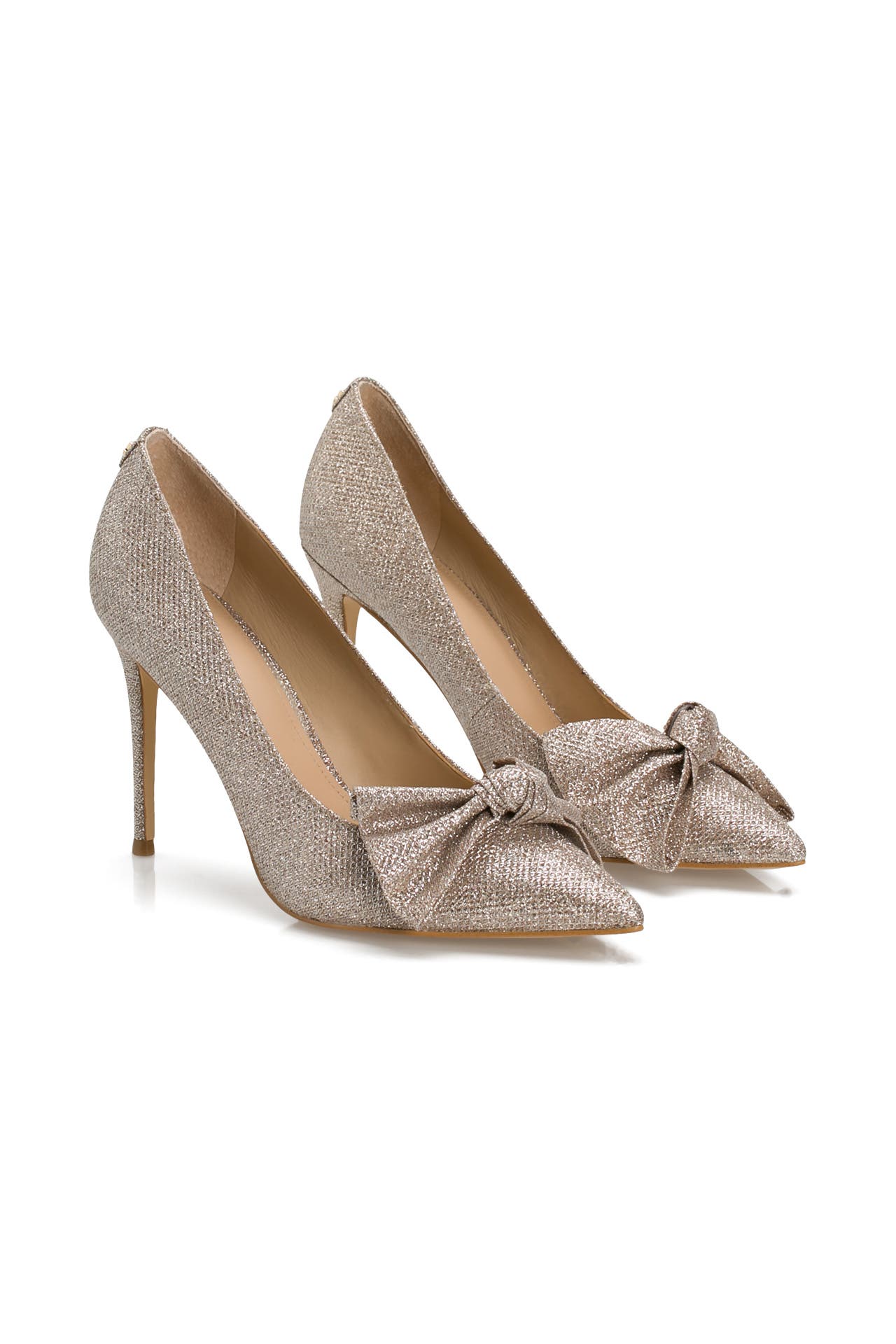 Guess sale pumps gold