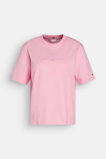 TOMMY HILFIGER T-Shirt rosé 