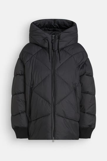 MARC O'POLO DENIM Steppmantel schwarz